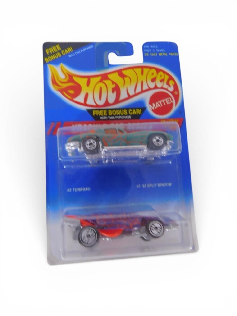 Hot Wheels Krackle Car Series 1994 Diecast 2-Pack Multi-Color Unopened Box